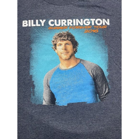 Billy Currington Mens Size Large 2016 Summer Forever Tour T-Shirt - Picture 4 of 6